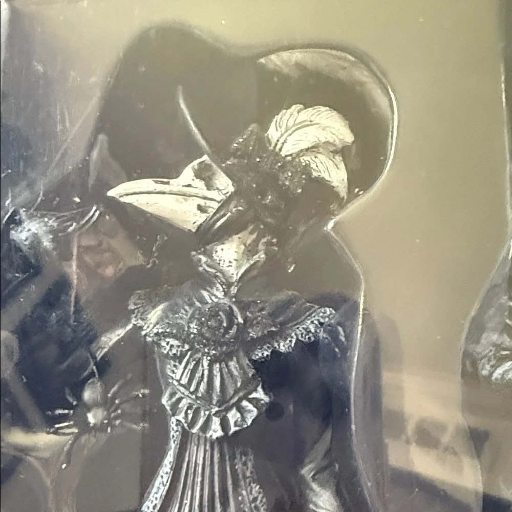Gothic Plague Doctor Figurines Set